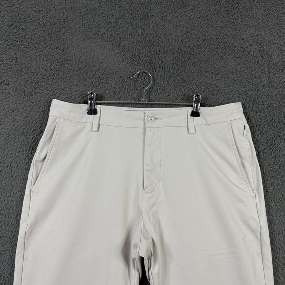 Southern Tide Pants Mens 35x30 Beige Tan Jack Performance Pant Stretch Preppy - Picture 2 of 14